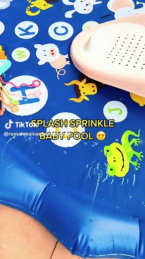 In the summer, the kids happiness in #splashpool #kids #children #splashpoolforkids #baby #babylove #goodthing #tiktokshop #tiktokshopmalaysia #tiktokgoodthing #foryou #fyp #tiktokmalaysia