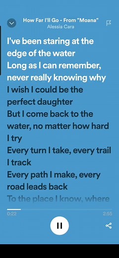 How Far I'll Go - Alessia Cara Song Lyrics