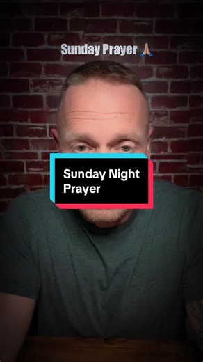 Sunday Night Prayer for Motivation and Peace