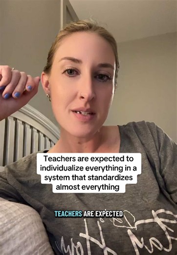 Teacher burnout: individualize instruction in a standardized system