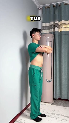 Corrige tu pelvis en la pared 🧱✨