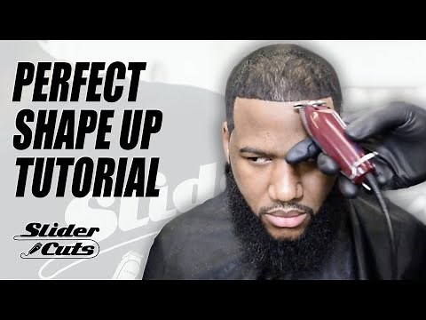 PERFECT SHARP SHAPE UP TUTORIAL | SLIDERCUTS