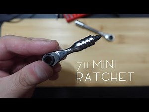 This is the tiniest ratchet bit driver I've seen - 711 Mini Ratchet