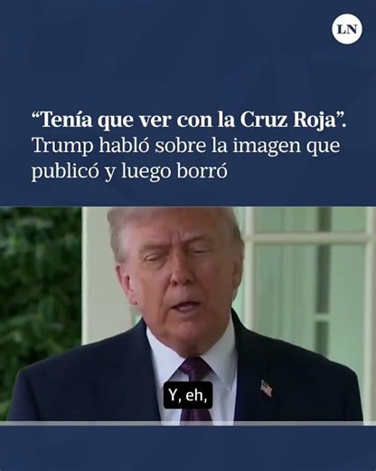 Donald Trump habló sobre la imagen de el como papa que publicó y luego borró