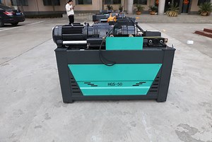 [Hot Item] 16-50mm High Performance Automatic Direct Rebar Rolling Threading Machine Steel Bar Threading Making Machine Good Quality