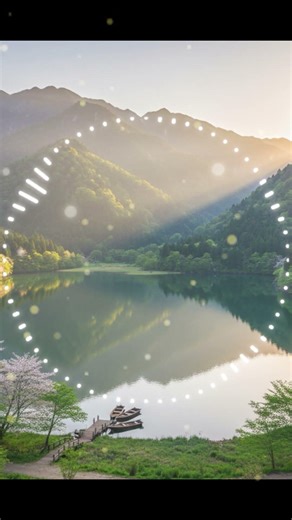 A Peaceful Spring Morning by the Lake | Slow Jazz Ambience