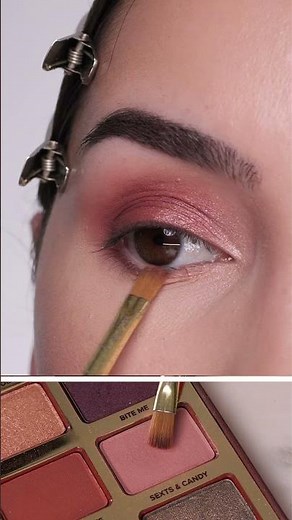 Eyeshadow Look Tutorial Using the Too Faced Better Than Chocolate Palette