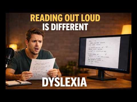Why Reading Out Loud Is So Hard With Dyslexia — And How To Train It