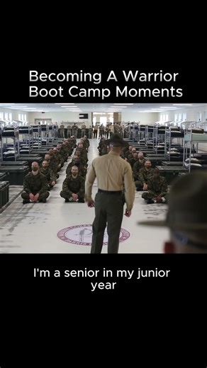 Becoming A Warrior Boot Camp Moments.#military #marines #usmc #bootcamp
