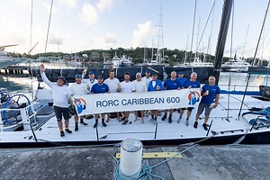 Pyewacket 70 takes Monohull Line Honours in the RORC Caribbean 600