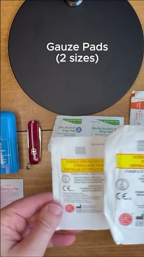 DIY Backpacking First Aid Kit