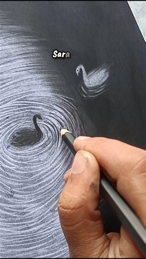 Swan 🦢 drawing sketching ☺️#shorts #short #art #drawing #sketch #trending