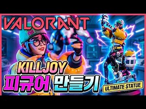 Making Killjoy Custom Statue / Valorant