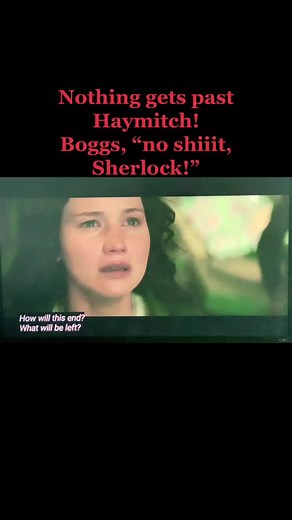 #Mockingjay1 #Peeta #Katniss# #noshitsherlock #Haymitch | katniss and peeta