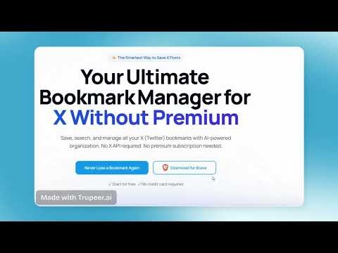 How to Organize Your Chrome Bookmarks with AI | BookmarksBrain Tutorial