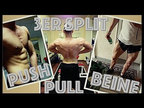 3er Split - Trainingsplan für Fortgeschrittene