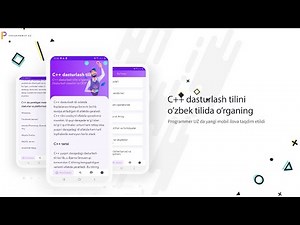 C++ dasturlash tili - Dasturlashni telefonda o'rganish