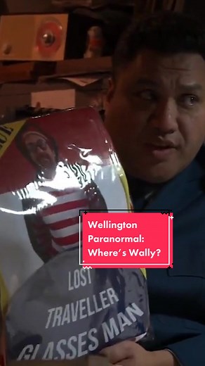 Lost Traveller Glasses Man in Wellington Paranormal