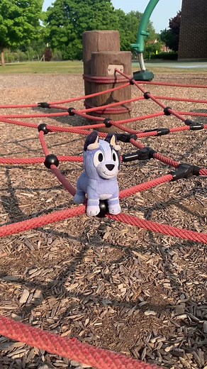 Muffin and Socks Fun Day at the Park | Bluey Plush Adventures