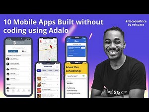 10 Mobile Apps Built without coding using Adalo
