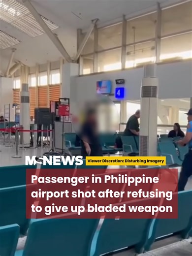 The passenger was taken to hospital, while the officer involved was placed under restrictive custody. #mustsharenews #sgfyp #philippines