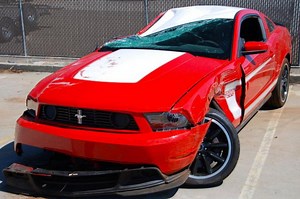 Found On Ebay: Crashed 2012 Ford Mustang Boss 302
