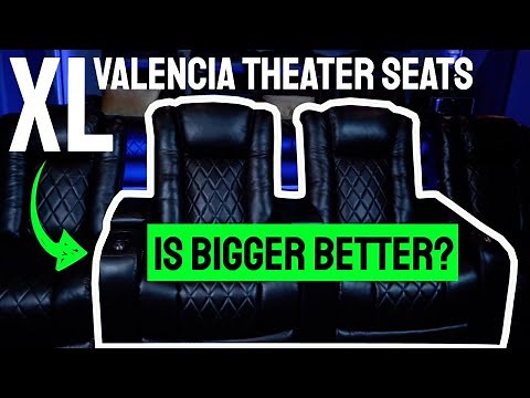Valencia Tuscany XL Review VS Regular Valencia Theater Seating power recline Tuscany theater seating