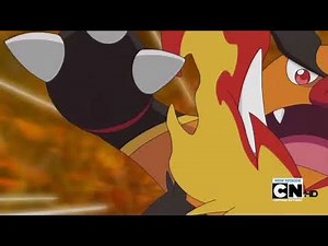[Pokemon Battle] - Emboar vs Riolu