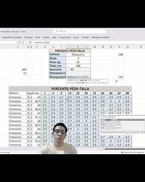 🔥 Calculate the 50th Percentile Weight/Height in SECONDS with Excel
