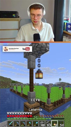 POMOST, FARMA TRZCINY I MOST! #minecraft #minecraftbuilding