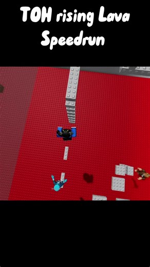 TOH Rising Lava Speedrun With Keyboard Sound #roblox #speedrun
