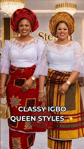 Latest Igbo Blouse and Wrapper Styles 2026 👑 Luxury Nigerian Traditional Fashion #shorts