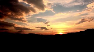 Download Full HD footage of sunset for free