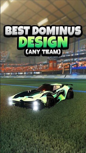 Dominus Design (Any Team) #26 #RocketLeague #RocketLeaguePresets #RocketLeagueDesigns