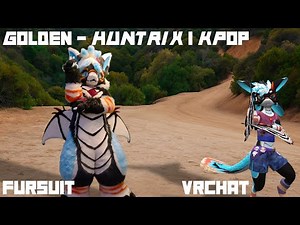Golden - HUNTR/X | KPop Demon Hunters | VRChat & Fursuit Choreography [by The Fitness Marshall]