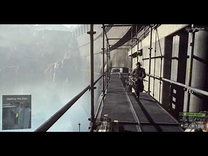battlefield 4 how to jump across the dam