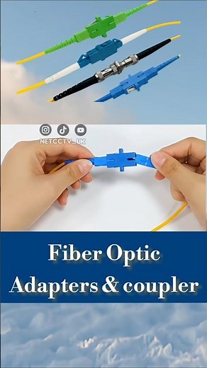Need to join two fiber optic cables quickly and reliably? #FiberOptics #Cables #Coupler #Connection
