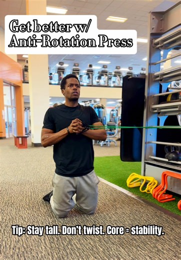 📝Micro Tip: Anti‑Rotation Press Core training isn’t about crunching, it’s about resisting movement. Stay tall. Don’t twist. Build stability. #XLyfeFitness #CoreStability #AntiRotation #AthleteDevelopment #MicroTipSaturday