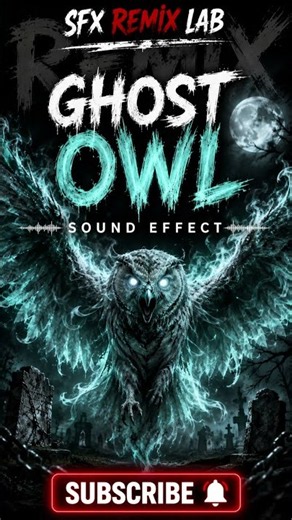 Ghost Owl Sound Effect | Spooky SFX