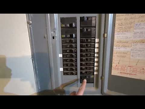 Electrical panel buzzing sound? replace breaker