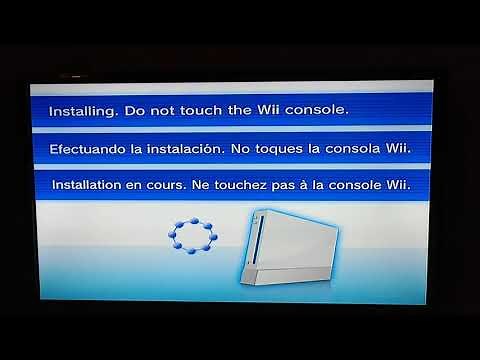 Running Wii Startup Disc on Startup Menu on real Wii (full install)