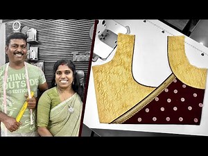 New Model Blouse for Beginners Detailly Explained in Tamil | Tailoring in Tamil | Tailor Bro