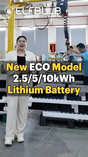 New ECO Model: 2.5kWh 5kWh 10kWh With LED String Light.