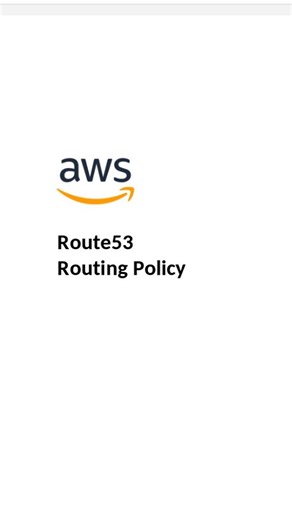 Rushi on Instagram: "Route 53 isn’t just a DNS "phonebook" it’s the traffic cop of your entire AWS architecture. Whether you're splitting traffic for a new feature or planning for a total region collapse, you need to pick the right routing policy. Here’s the breakdown: 1️⃣ Simple: One domain, one IP. The OG. 2️⃣ Weighted: A/B testing made easy. ⚖️ 3️⃣ Latency: Speed is king. Send users to the fastest region. ⚡️ 4️⃣ Failover: Your disaster recovery best friend. 🚑 5️⃣ Geolocation: Content localiz