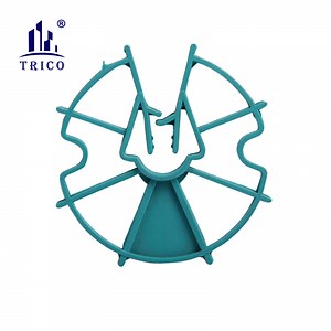 [Hot Item] Concrete Plastic Rebar Wheel Spacers Clips Spacers Plastic Supports Wheel Spacer