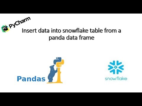 Transfer Data from S3 bucket to Snowflake via pandas | Complete Code & Installation from Scratch