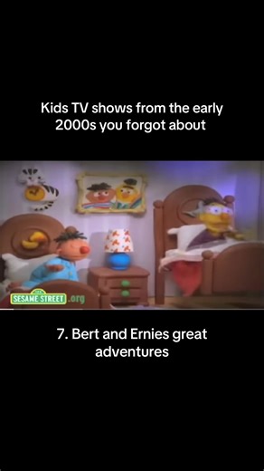 Sa that they don’t make shows as good as this anymore🥹 sesame street bert and ernie’s great adventures! #2000sthrowback #2000s #kidstvshows