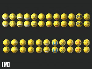 [M] 3D Emojis | 3D Characters | Unity Asset Store