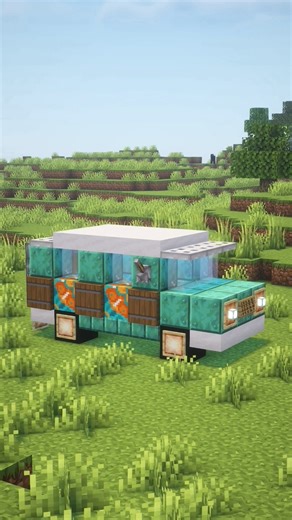 Minecraft Mini Builds Ep. 2|Caravan house in Minecraft