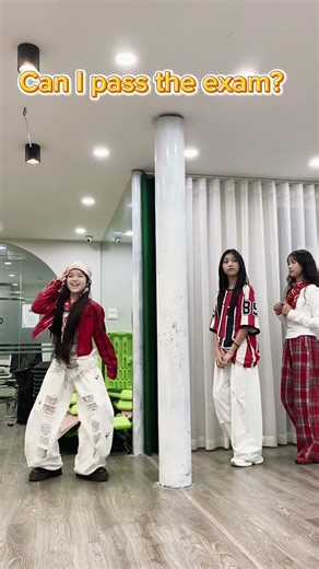 🔥Can I pass the exam? 🙈Let's cheer for Lam! 🥹 #trending trending #dancechallege #viralvideo